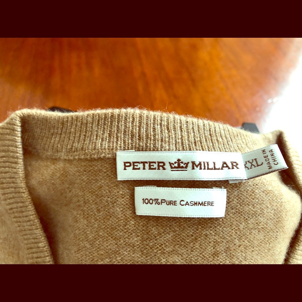 Beige Cashmere Sweater